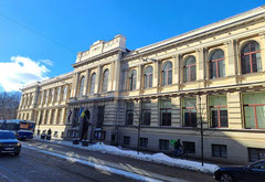 The Latvian Academy of Music in Riga, designed by 19th century architect J.F. Baumanis