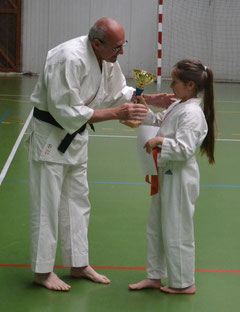 Ludivine Blondel remporte la coupe du Samouraï