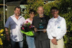 Gartenfreund des Jahres 2010 Siegfreid Cantow mit Ehefrau Anne