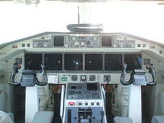 Cockpit einer Saab 2000 © Andreas Unterberg