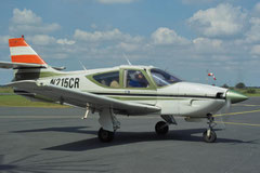 Bugradfahrwerk einer Rockwell Commander 112A © Andreas Unterberg