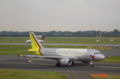 Airbus A319 in DUS © Andreas Unterberg
