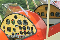 Zweisitzer Cockpit einer Vagabund © Andreas Unterberg