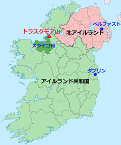 スライゴ県 地図