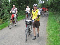 Peter freute sich, wenn Rad-Wandern bei uns Flachlandtirolern angesagt war