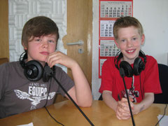 Marcus und Marcel bei Radio Knackfrosch