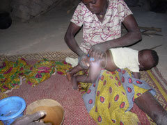 Mère et enfant de Silaleba