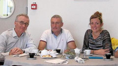 Sophie Macé, Jean-Jacques Lerat, Stéphane Hicquel, Emmanuelle Sagorin et Jean-Marie Quiniou