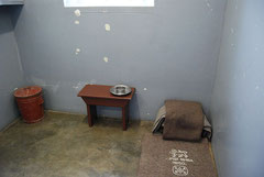 Mandelas Zelle auf Robben Island (Paul Mannix)
