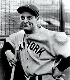 Nella foto Lou Gehrig