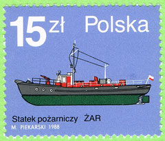 PL - 1988 - statek ŻAR