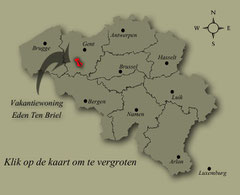 ligging vakantiewoning