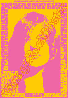 janis joplin,woodstock,joplin concert,joplin poster,affiche,psychedelic,female music,rose,janis portrait,new haven,san francisco,austin,joe cocker,cambridge