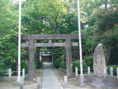 　　　　春日神社一の鳥居