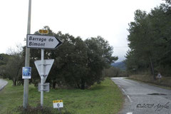 crossroad 7km from Aix on the D-10