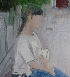 描きはじめの絵の部分です。ま~だまだ。