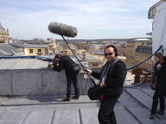 ENG on roof of Versailles