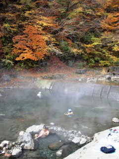 尻焼川原の大露天風呂