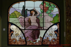 Nancy, Musée Emile Gallé, Jugendstilfenster