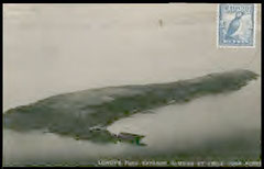 Lundy Island. Aerial picture from the South-East.