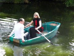 Rowing at castle Tennessus French B&B