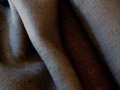 Jute/Rupfen blauschwarz