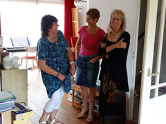 Links Marion, rechts Marjan 