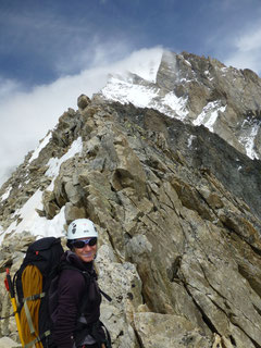 Bietschhorn, Westgrat, Abstie, Lötschental