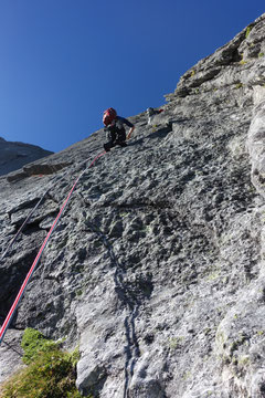 Piz Badile, Nordwand, Via Cassin