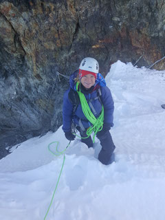 Hochtour Dent d'Hérens, Couloir, Westgrat, Ketten, Tiefmattengrat