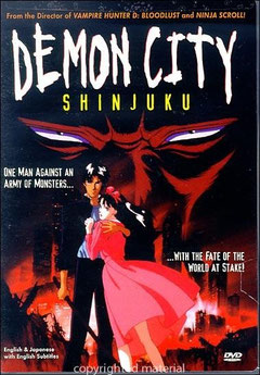 Demon City - Shinjuku de Yoshiaki Kawajiri - 1988 / Manga - Horreur