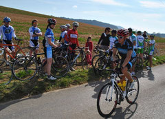 10. Platz am Radrennen Hindelbank