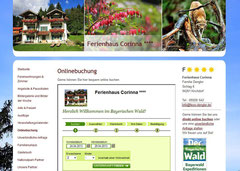 screenshot integrierte Onlinebuchung