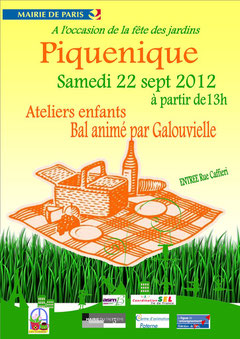 Piquenique de rentrée 2012