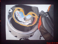Bild gemalt von der Betreuerin Antonia Grewe