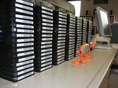 Large compound libraries will be tested in our high throughput assays.