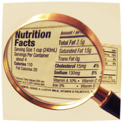 reading food labels for weight loss