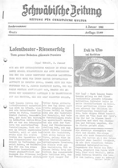 Theaterzeitung 1981/82