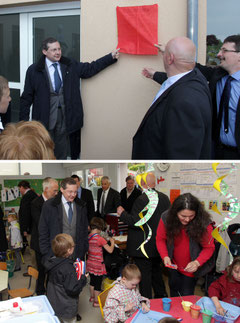 Inauguration à Moyon, 17 mai 2013