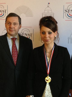 Charline au Sénat