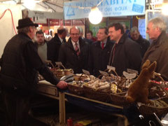 Vendredi 18 novembre 2012 à Percy aux côtés de Marcel Bourdon et Philippe Gosselin