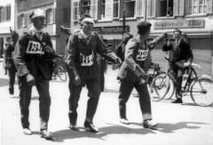 Teilnehmer beim Frauenfelder Militärwettmarsch 1934