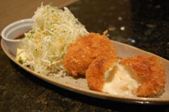 ベーコンとチーズのクリームコロッケ