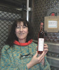 Christina Martinesa Civaleszka et les 50 cl rosé