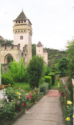 Le « Pont de Balandras », côté ville (rive droite)