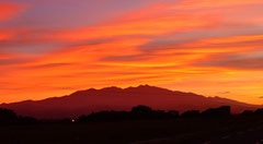 Le Canigou, vers 19h30'