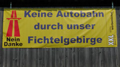 Keine Autobahn durch unser Fichtelgebirge