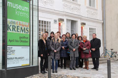 Vizebgm. Mag. Wolfgang Derler begrüßte die Teilnehmerinnen und Teilnehmer zur Lehrerführung durch das Museum Krems. Foto: Stadt Krems.