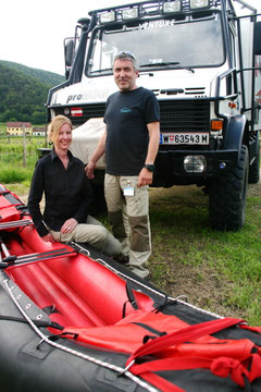 Mag. Michaela Ehgartner und Michael Ocvirk wollen die Outdoor-Anbieter vernetzen. Foto: WaPA
