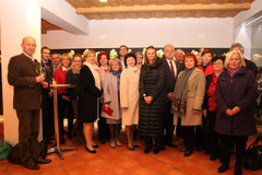 Die russische Delegation wurde wurde durch den Betrieb der Winzer Krems geführt. Foto: Stadt Krems